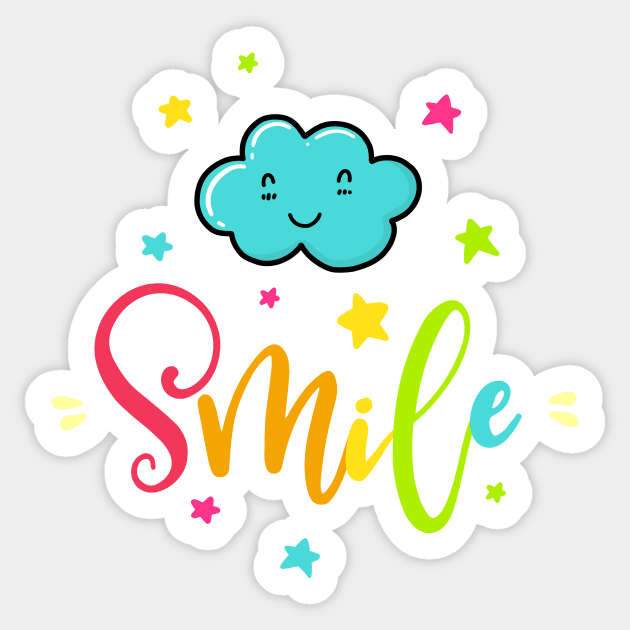 Smile Sticker by ByVili